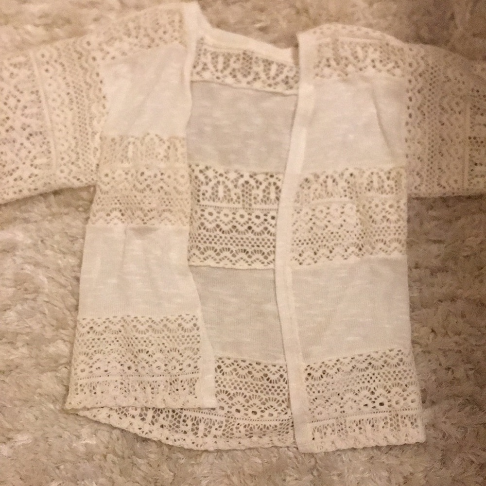 Short sleeve beach cover up